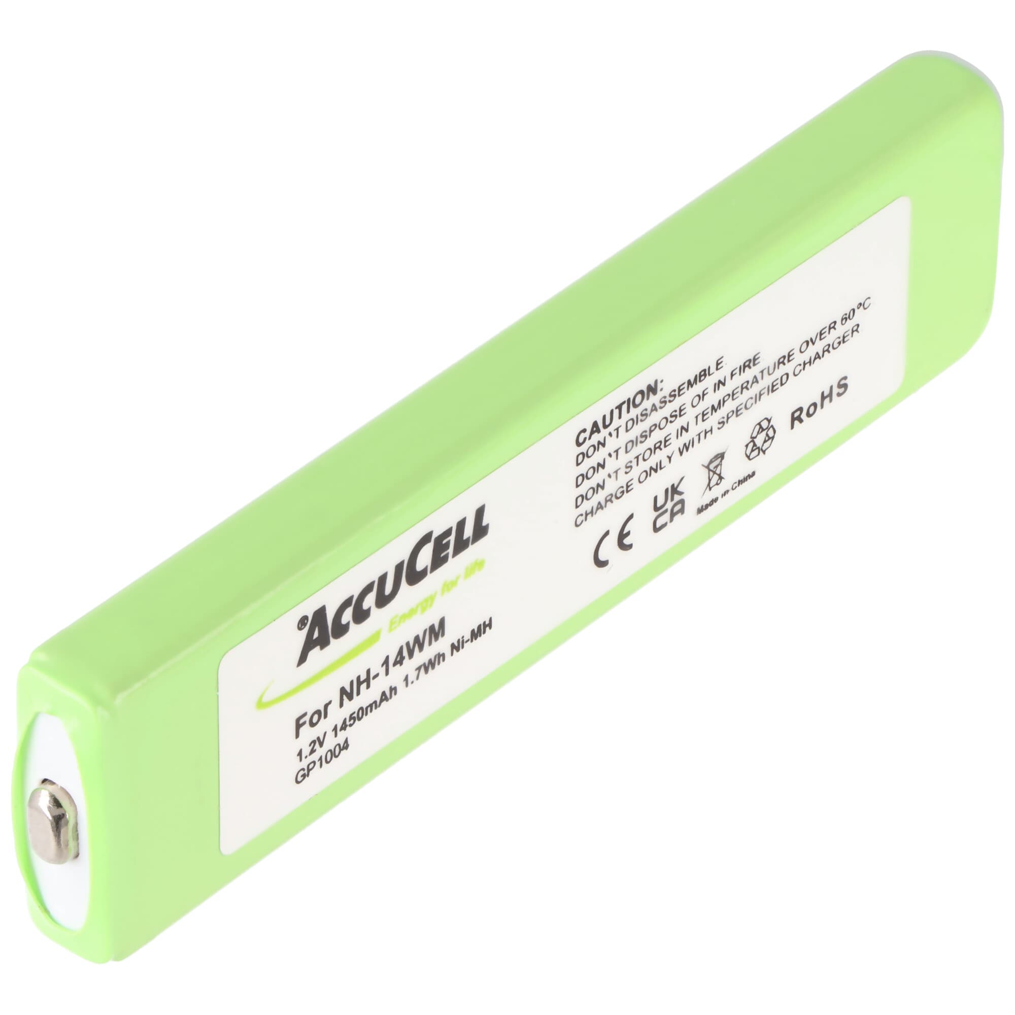 Batterie NiMH 1450mAh pour GP14M, AD-N55BT, NH-14WM, MHB-901