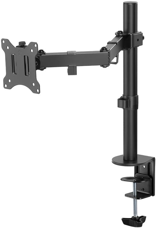 Support de moniteur Goobay Single Flex - pour les moniteurs courants entre 17 et 32 pouces (43-81 cm) jusqu'à 8 kg