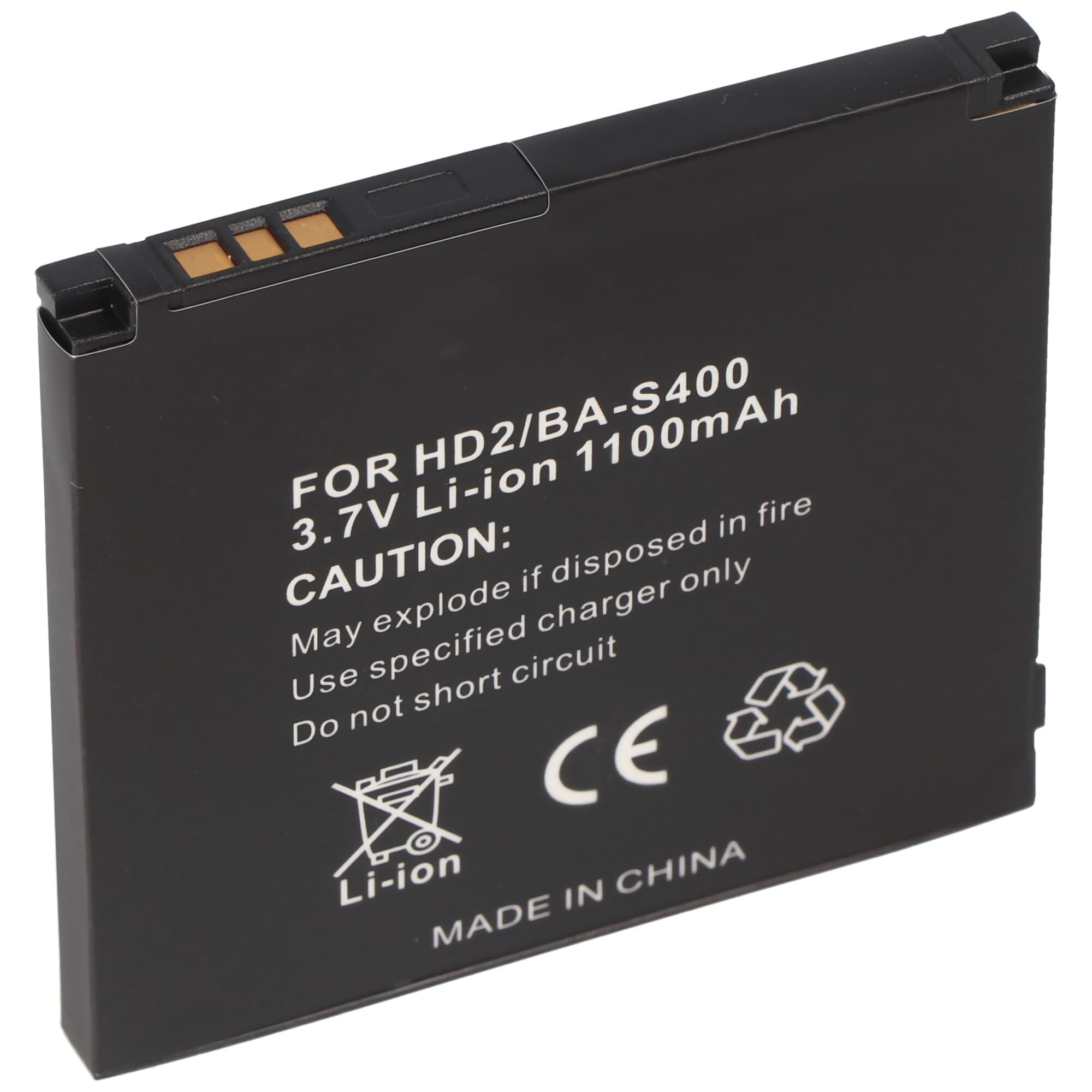 AccuCell batterie convient pour HTC HD 2, HTC HD2, BA S400, HTC HD 7